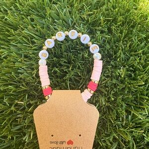 Barbie Pink and Gold Kids Bracelet